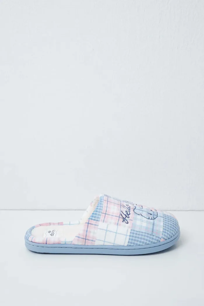 women'secret меки пантофи дамски MCC HK PATCH SLPRS сини 4994456