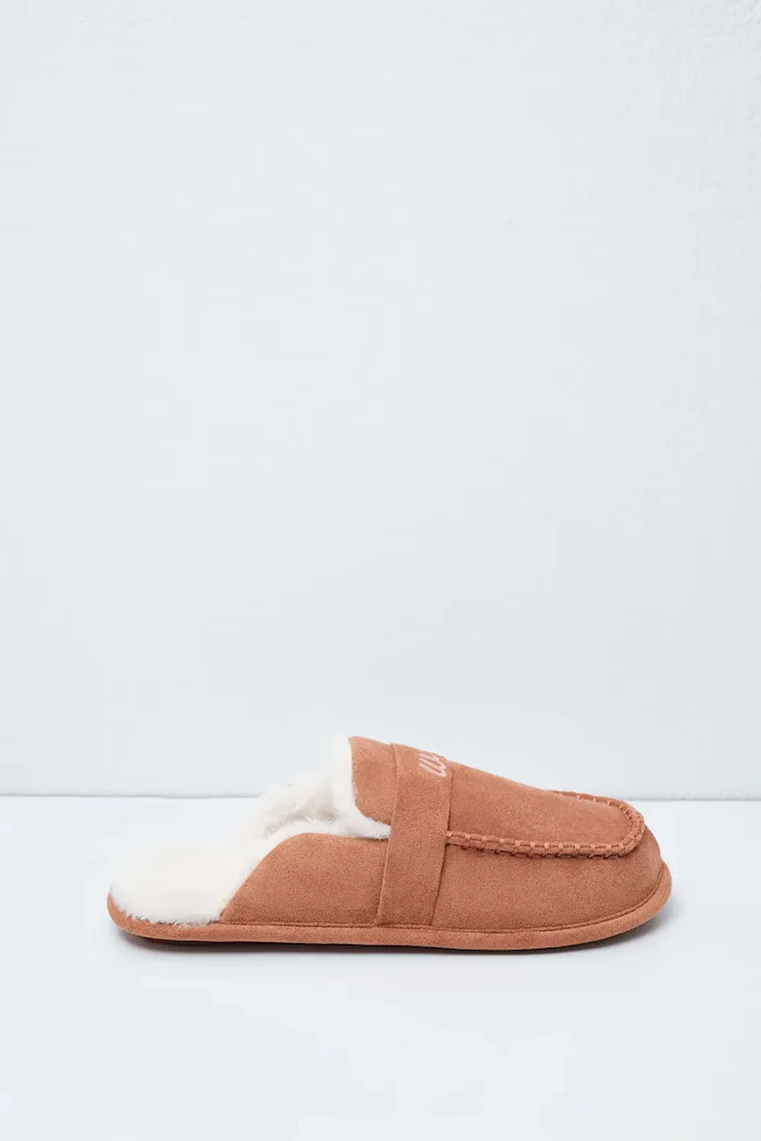 women'secret меки пантофи дамски MMR MOC SLIPRS CAMEL кафяви 4994459
