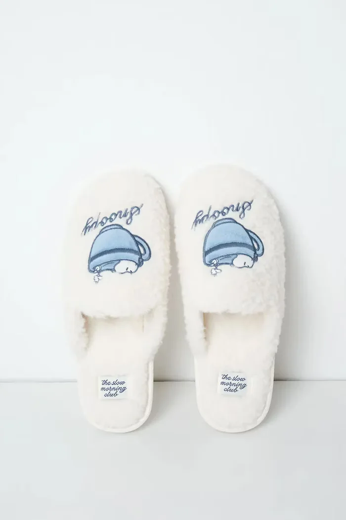women'secret пантофи дамски MCC PE FLUFFY SLPRS бежови 4994433
