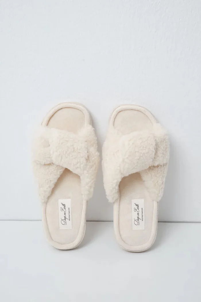 women'secret пантофи дамски MMB KNOT SLPRS ECRU бежови 4994424
