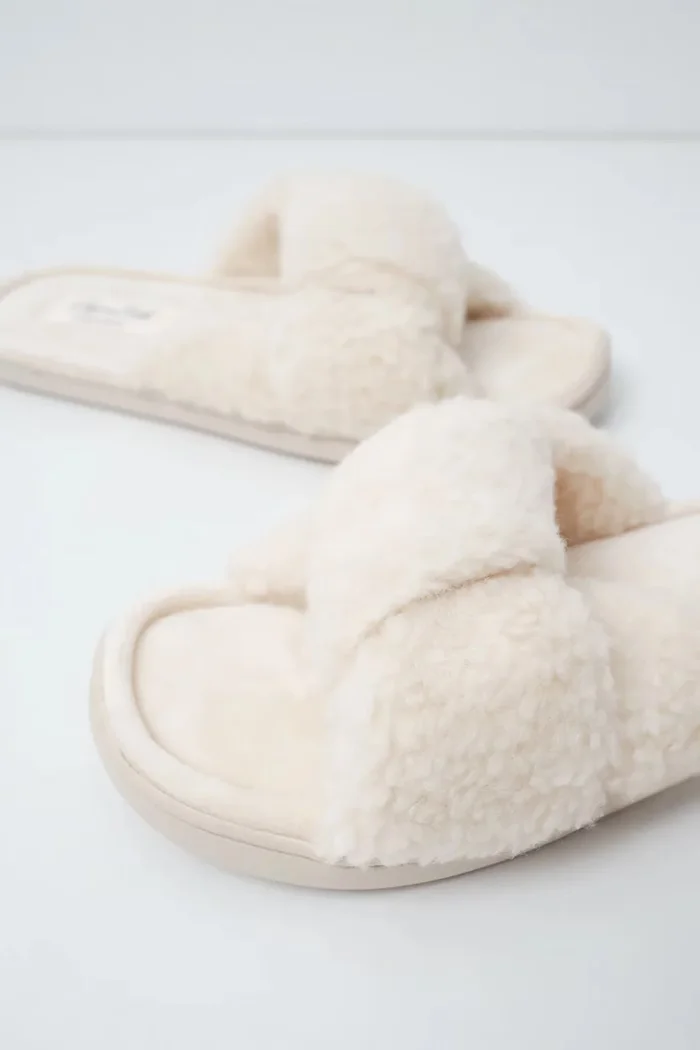women'secret пантофи дамски MMB KNOT SLPRS ECRU бежови 4994424