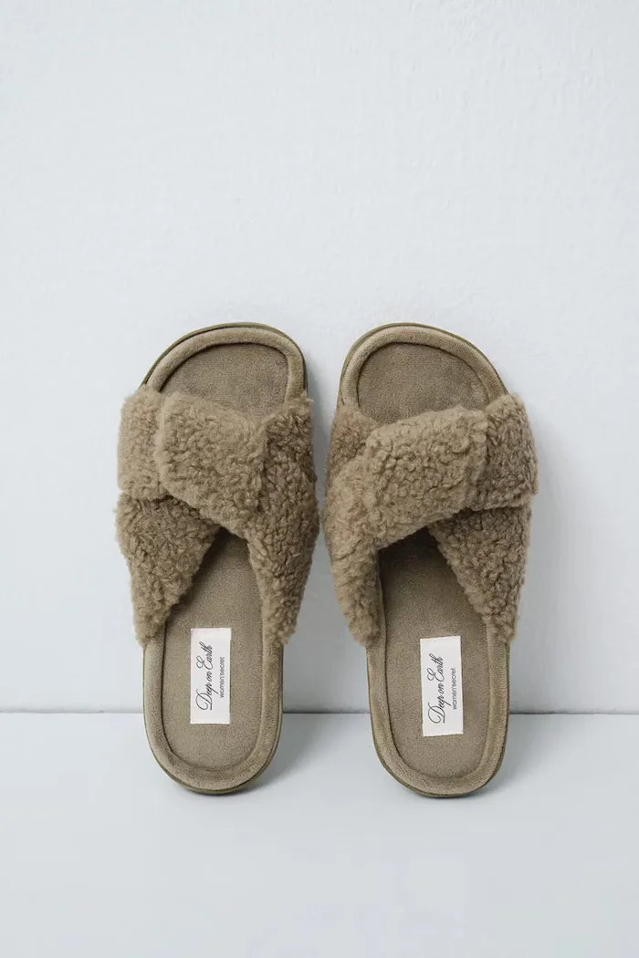 women'secret пантофи дамски MMB KNOT SLPRS GREEN зелени 4994425