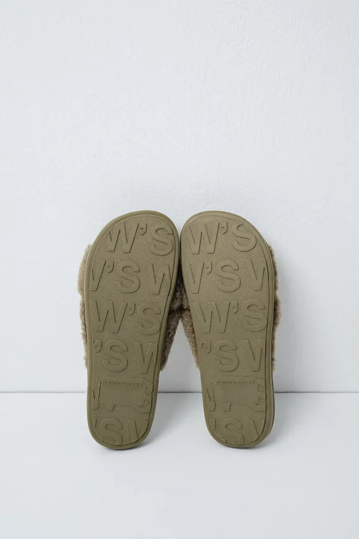 women'secret пантофи дамски MMB KNOT SLPRS GREEN зелени 4994425