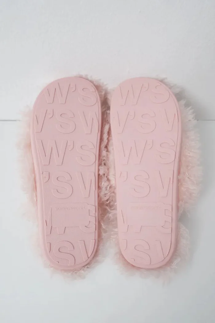 women'secret пантофи дамски MMM FUR SLPRS PINK розови 4994440