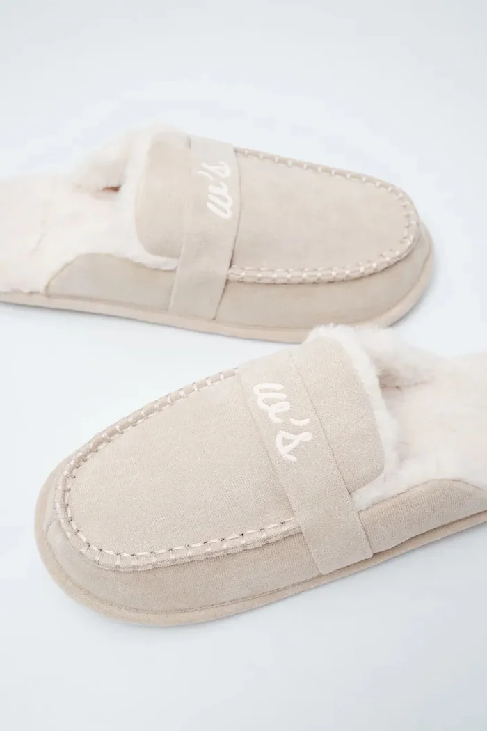women'secret пантофи дамски MMR MOC SLIPRS GREY бежови 4994460