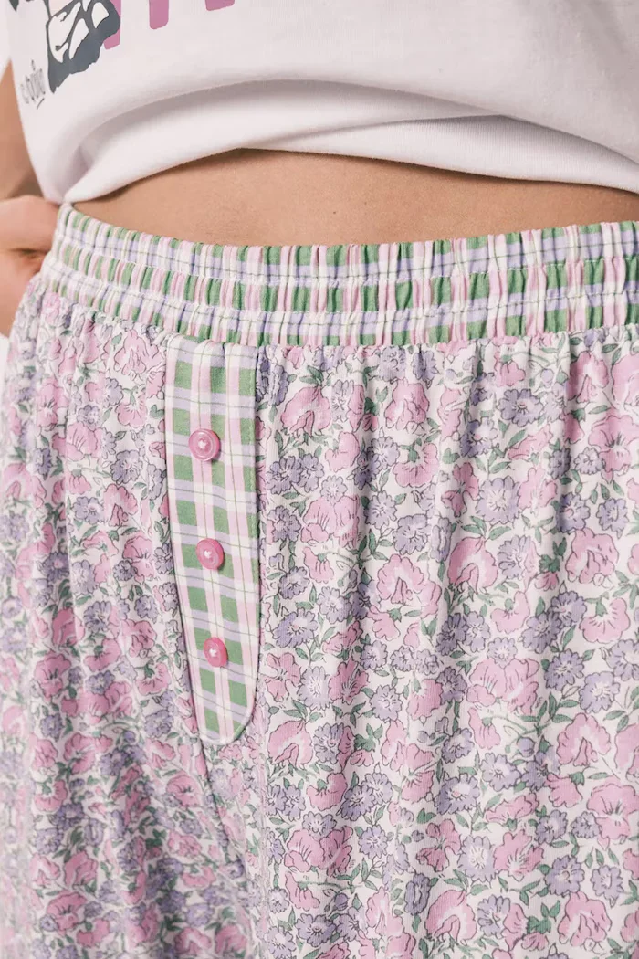 women'secret пижама от две части дамска от памук бежова 3133529