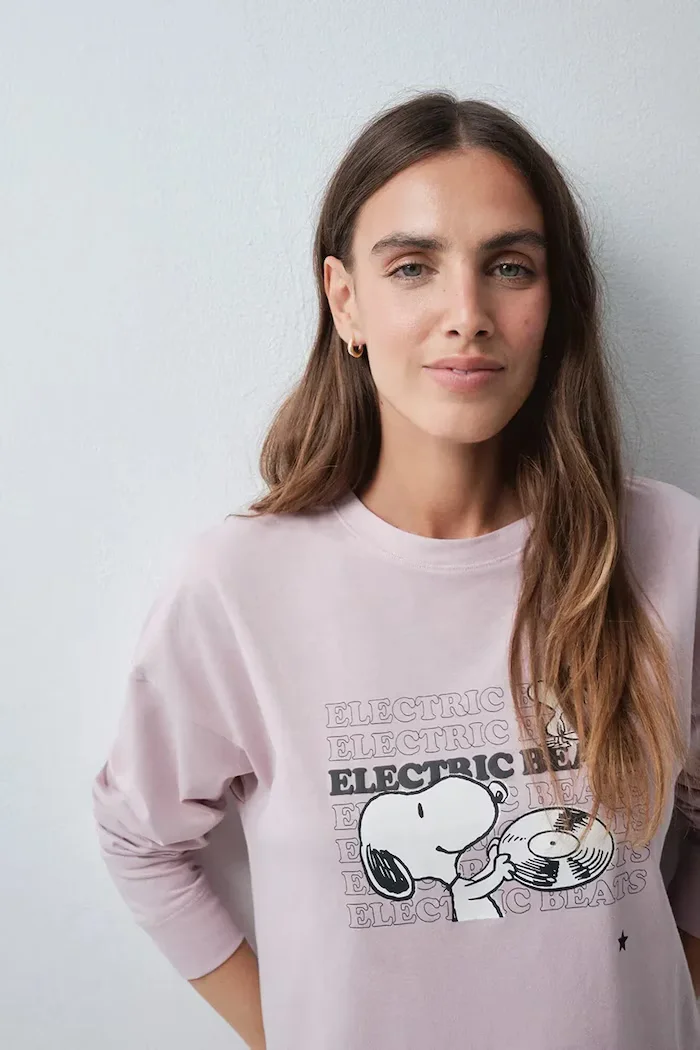 women'secret пижама от две части дамска от памук розова 3134073