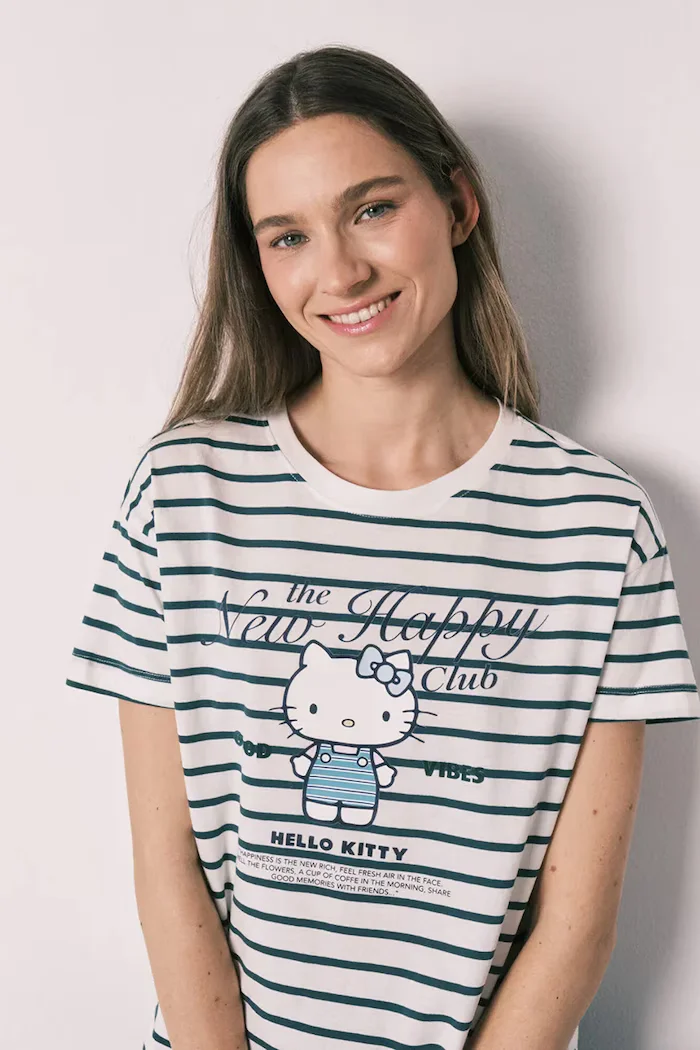 women'secret Пижама от две части дамска от памук тюркоазена 3133519