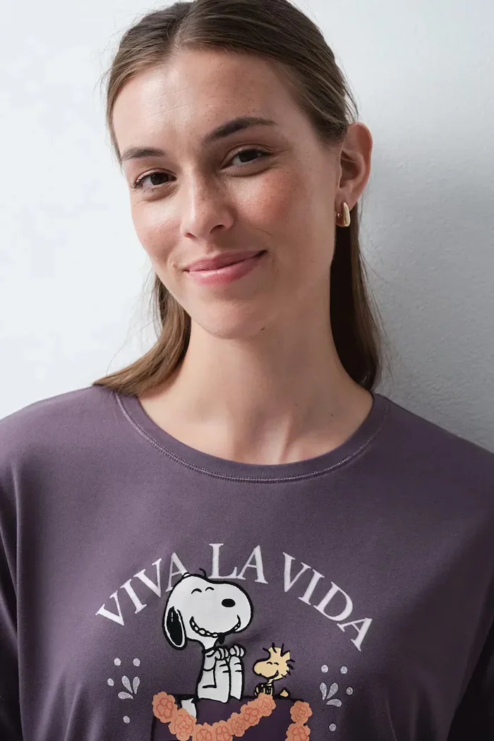 women'secret пижама от две части дамска виолетова 3134063