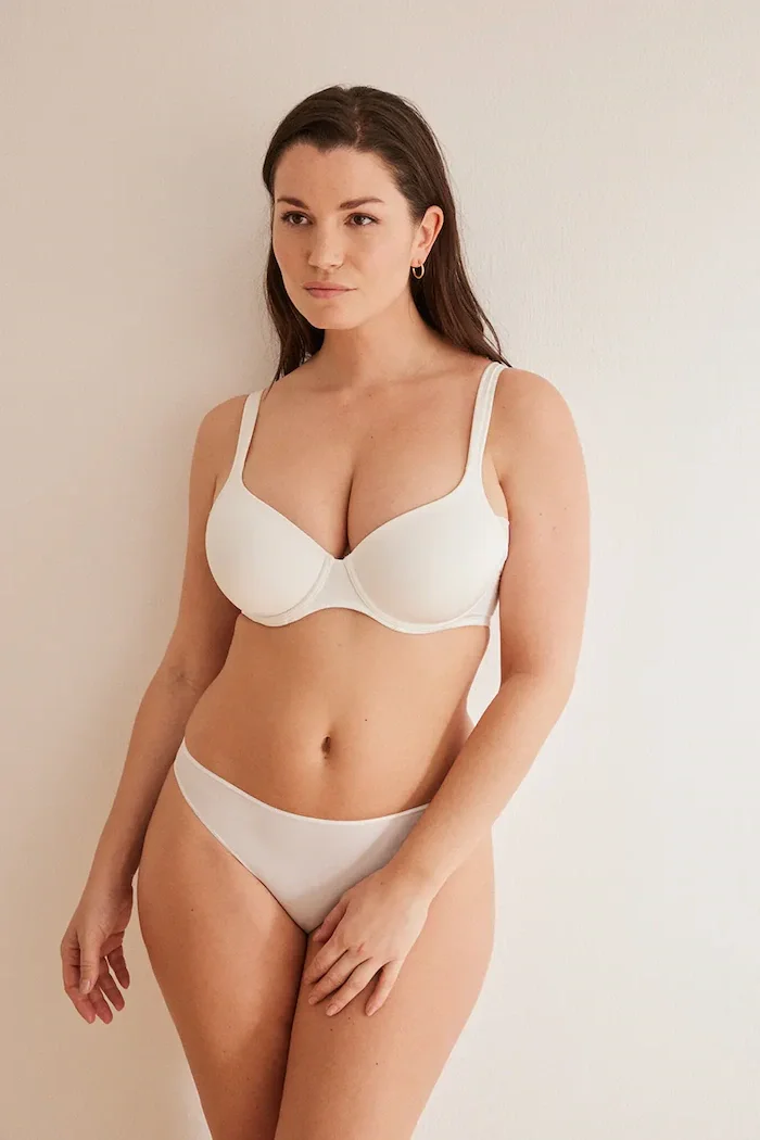 women'secret Сутиен DIVINE в бяло с изчистен дизайн DIVINE.WHITE