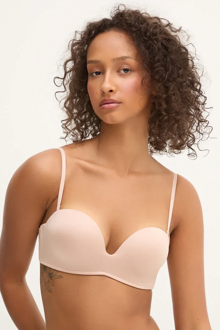 women'secret Сутиен в бежово с изчистен дизайн 4277809
