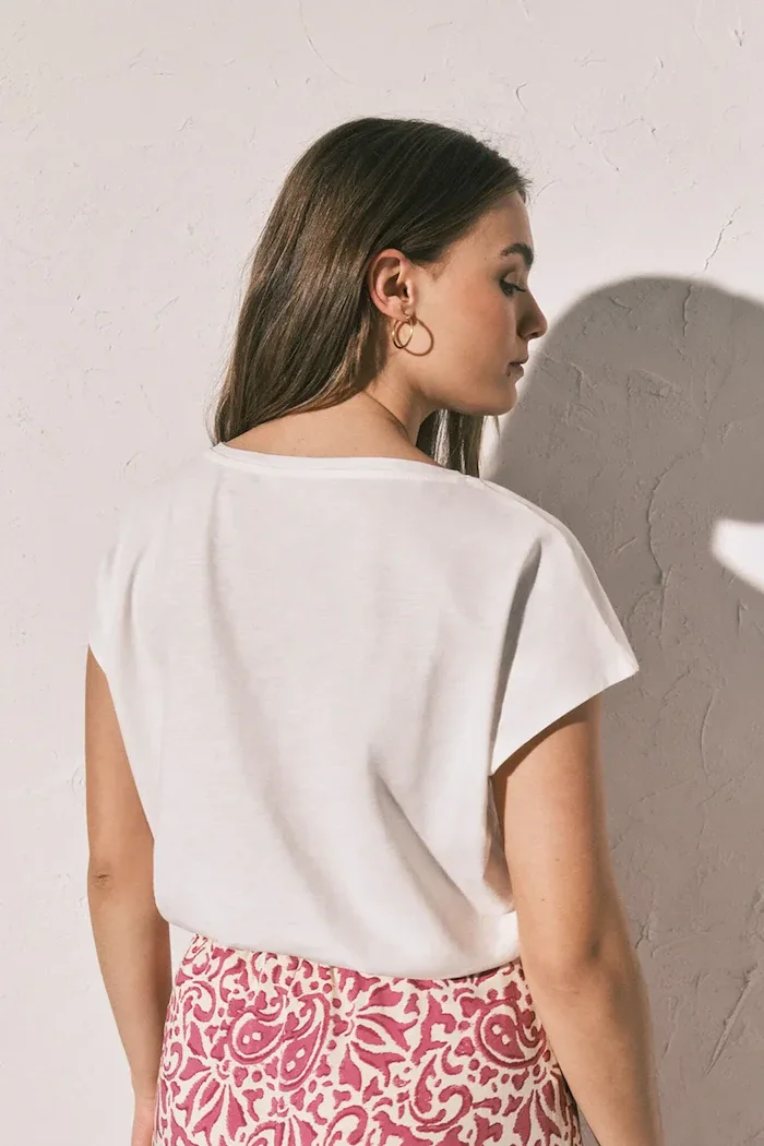 women'secret тениска basic дамска от памук бежова 3274517
