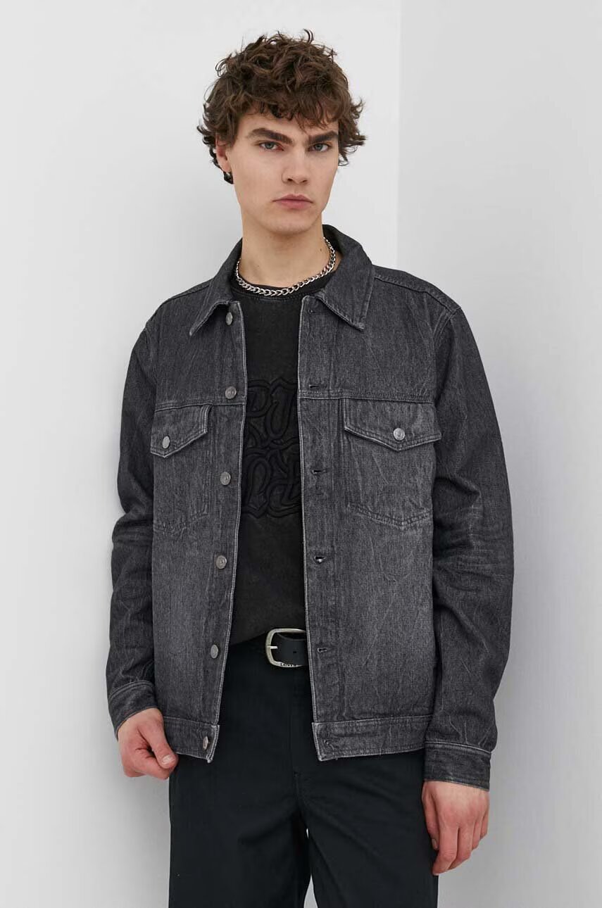 Wood Wood Дънково яке Ivan Denim
