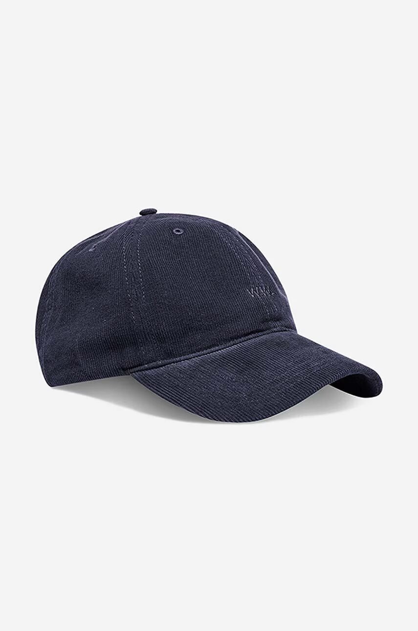 Wood Wood Джинсова шапка с козирка Low profile corduroy cap