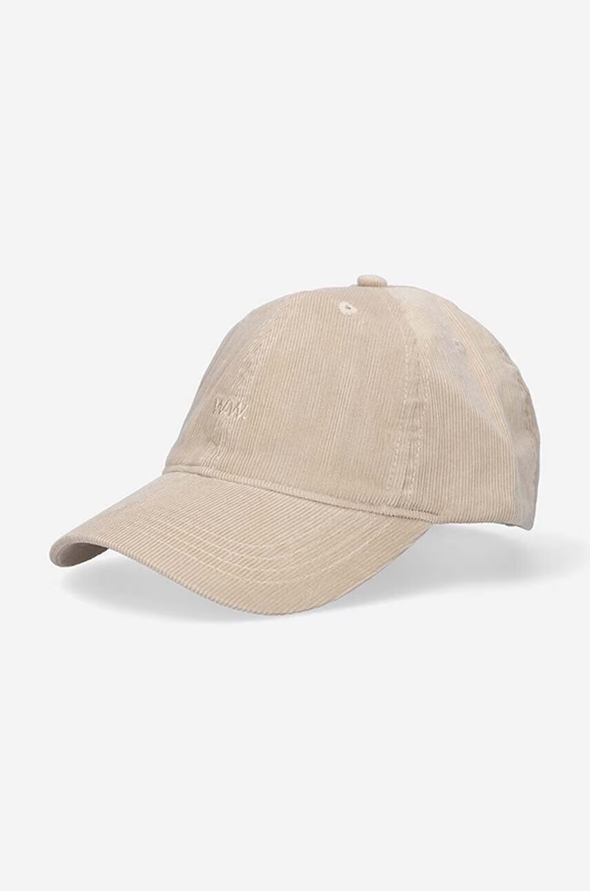 Wood Wood Джинсова шапка с козирка Low profile corduroy cap