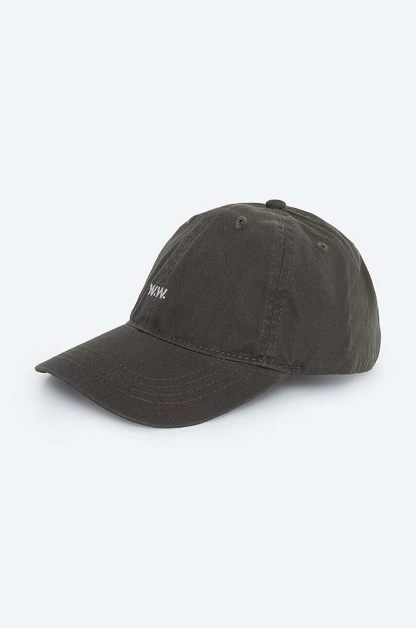 Wood Wood Памучна шапка с козирка Low profile twill cap