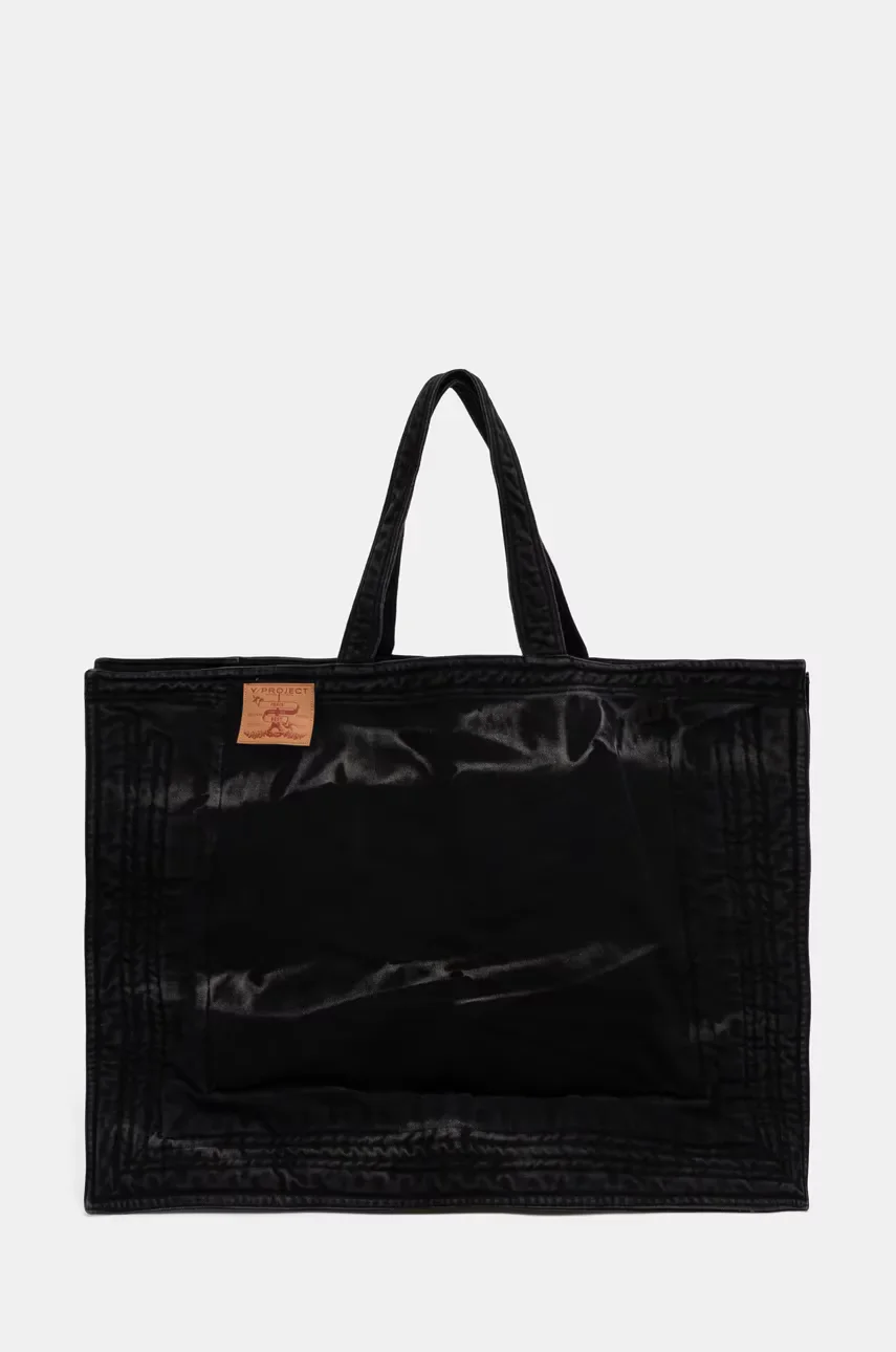 Y/Project Дънкова чанта MAXI WIRE CABAS BAG