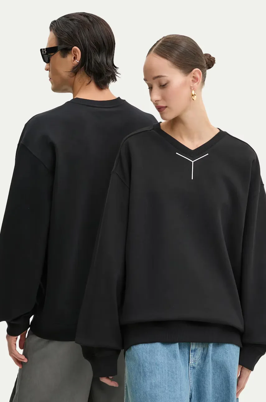 Y/Project Памучен суичър Y CHROME SWEATSHIRT