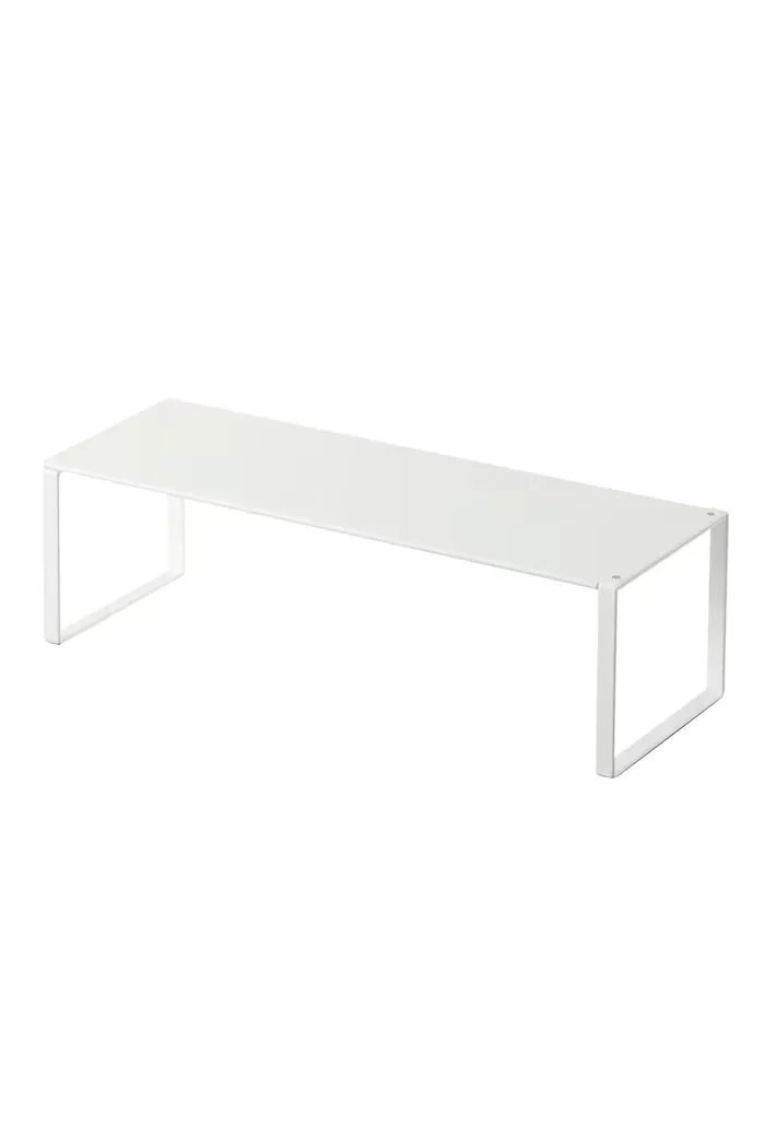 Yamazaki Сгъваем рафт за обувки Frame в бяло