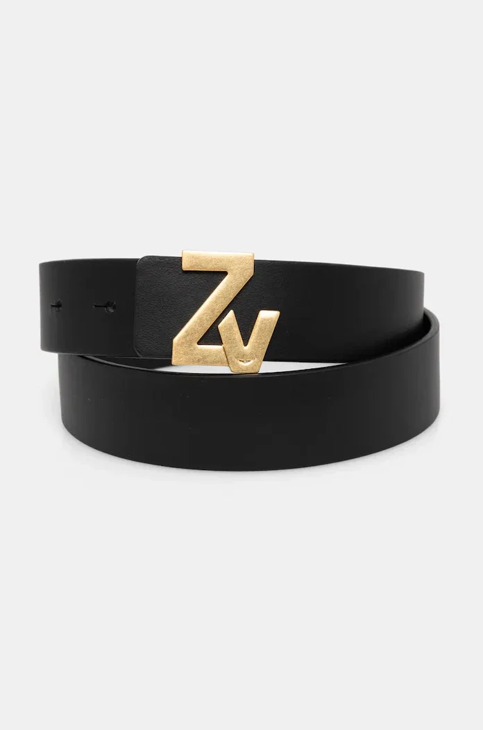 Zadig&Voltaire Кожен колан дамски в черно LWBT00003