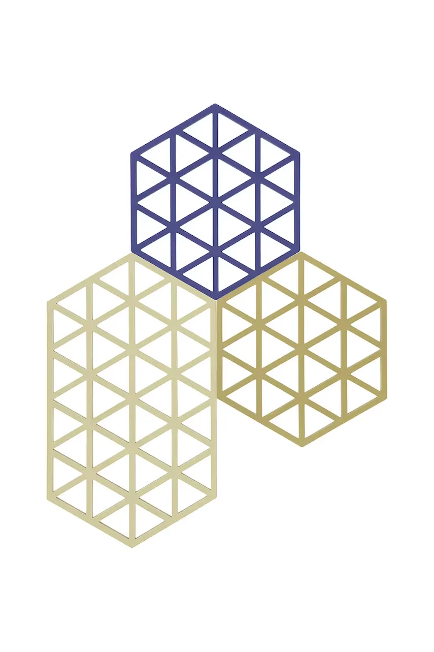Zone Denmark Стойка за топли съдове Triangles (3 броя)