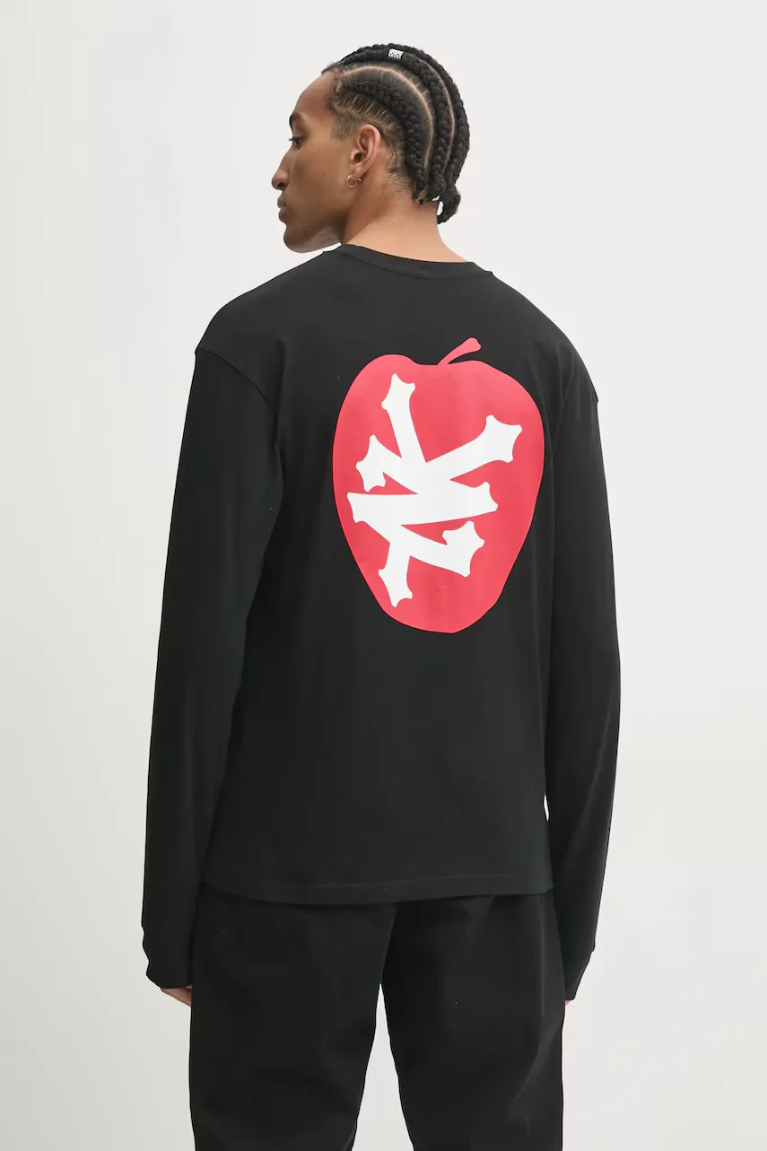 Zoo York Памучна блуза с дълги ръкави