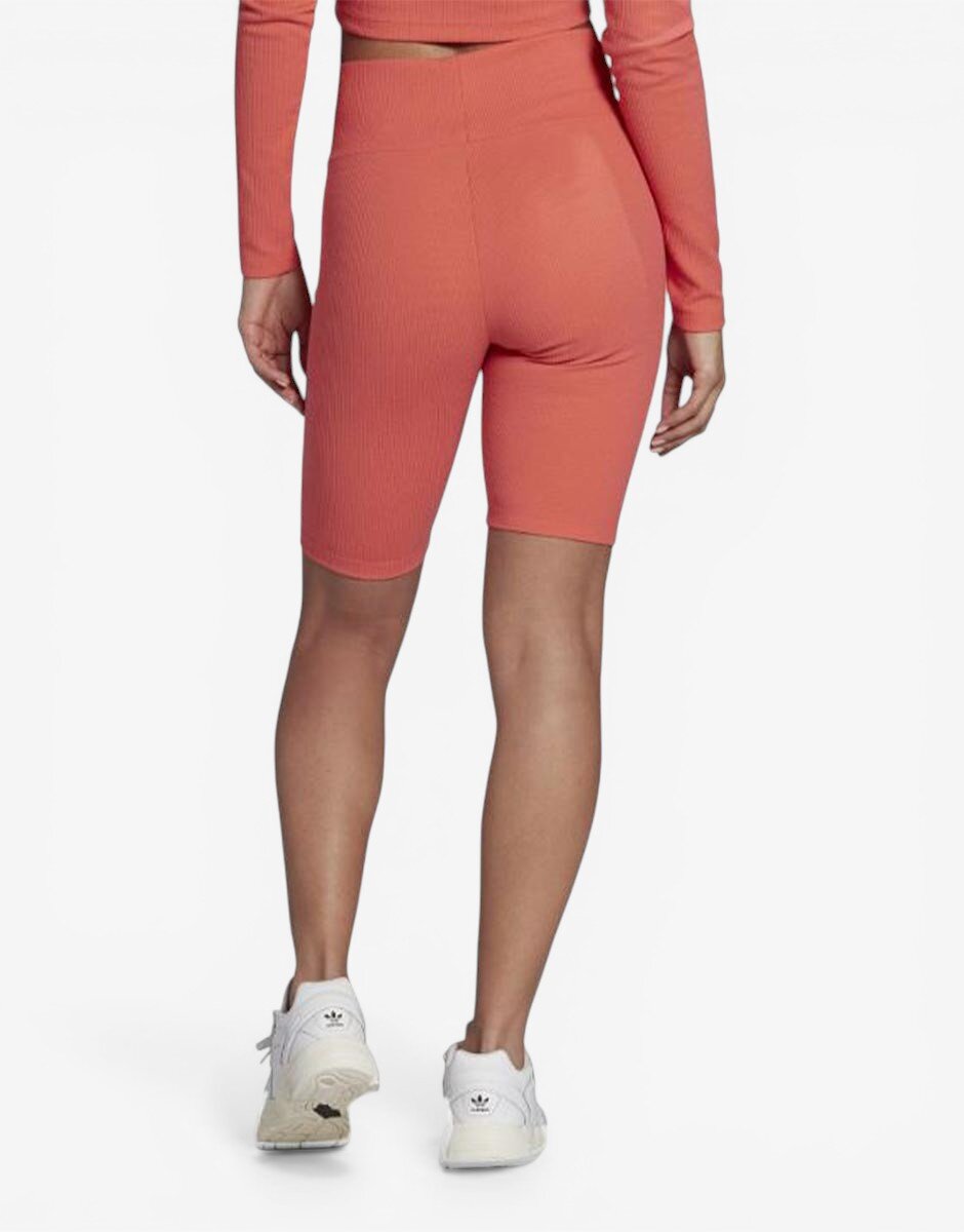 adidas 2 Colored Rib Short Tights Pink