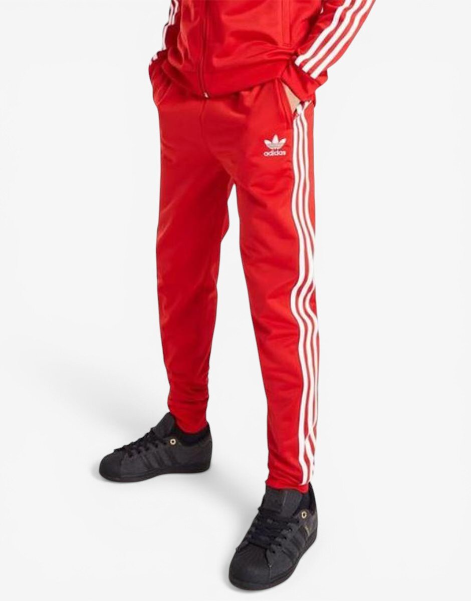 adidas Adicolor Superstar Pants Red