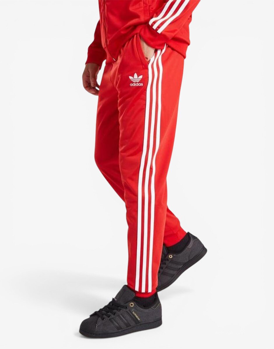 adidas Adicolor Superstar Pants Red