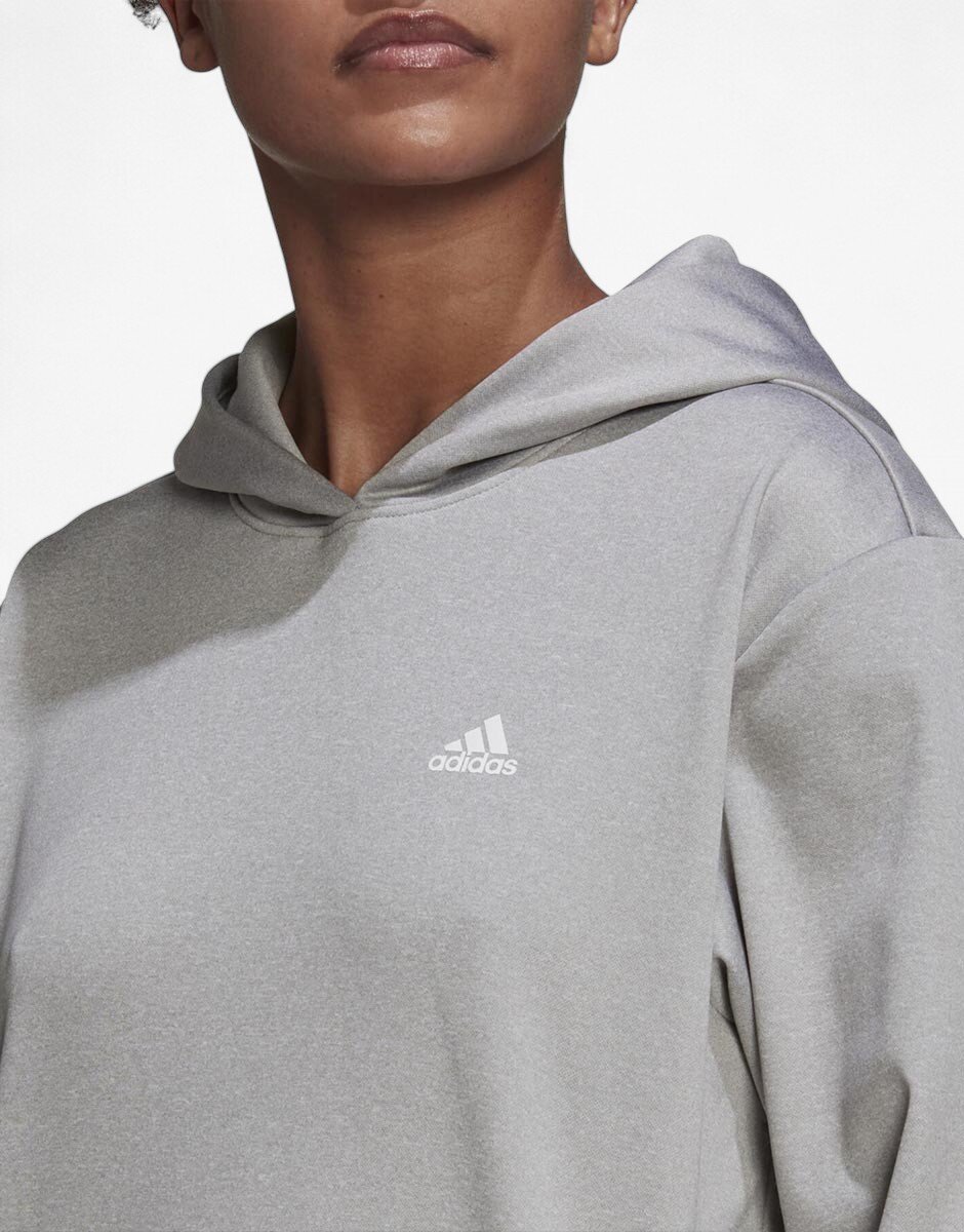 adidas Aeroready Training Hoodie Grey