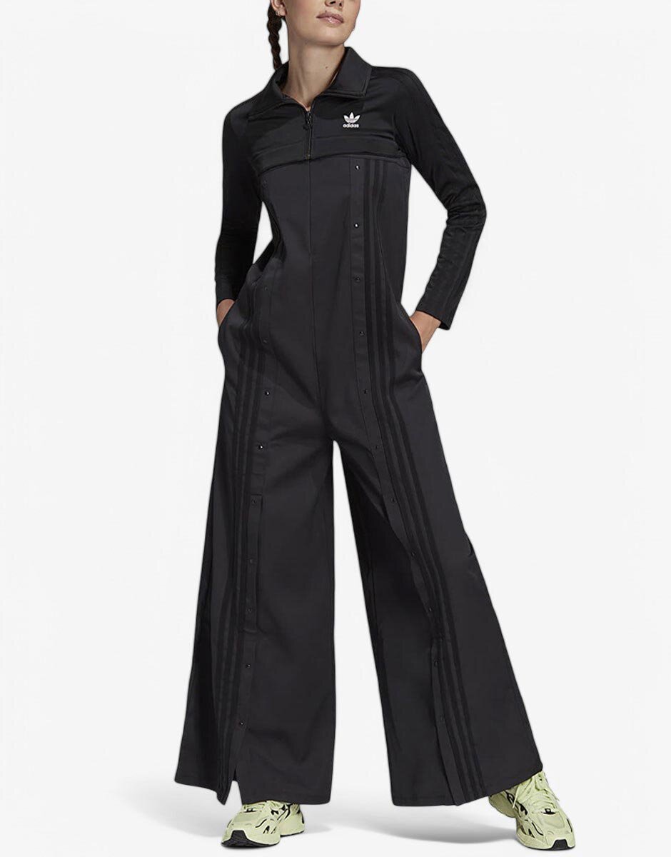 adidas Always Original Snap-Button Jumpsuit Black