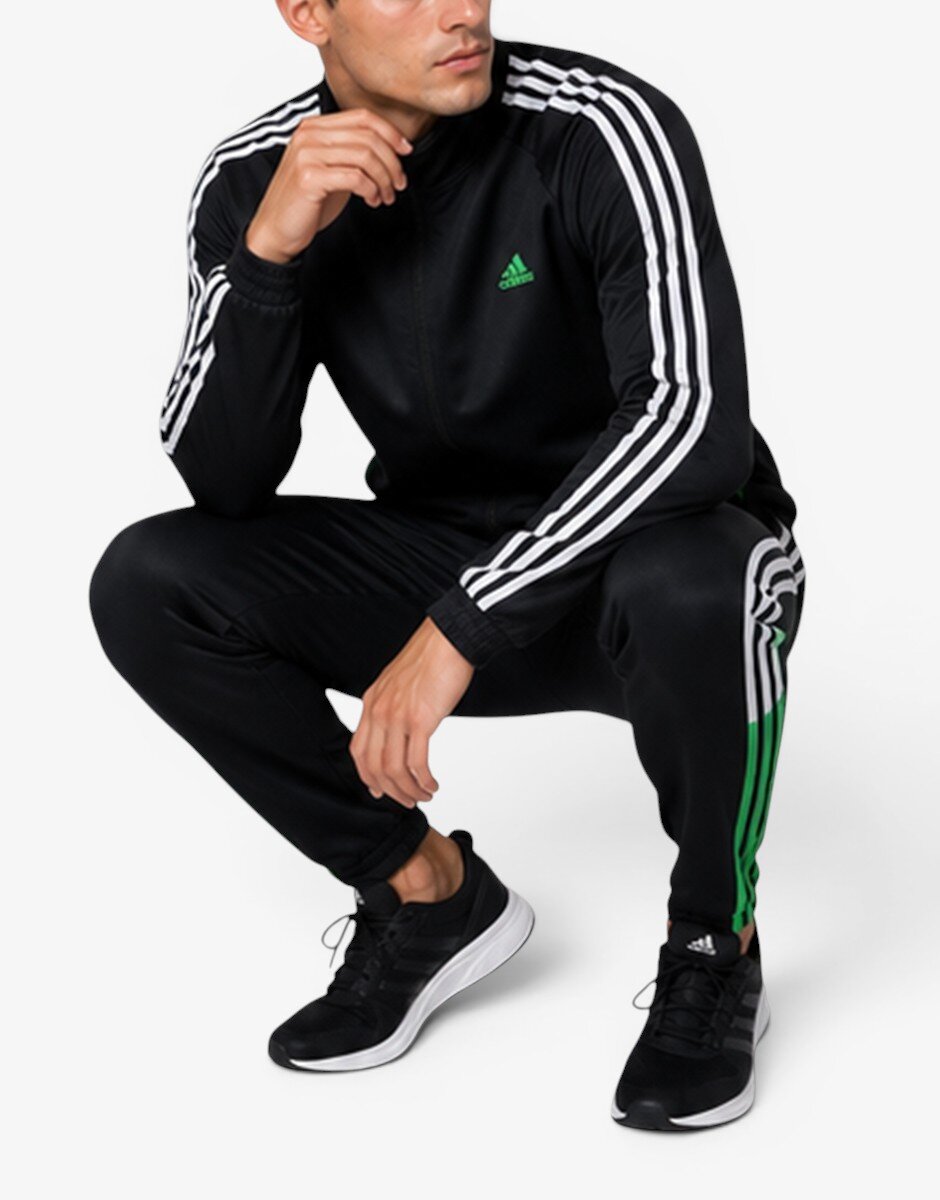 adidas Back To School Woven Track Suit Black