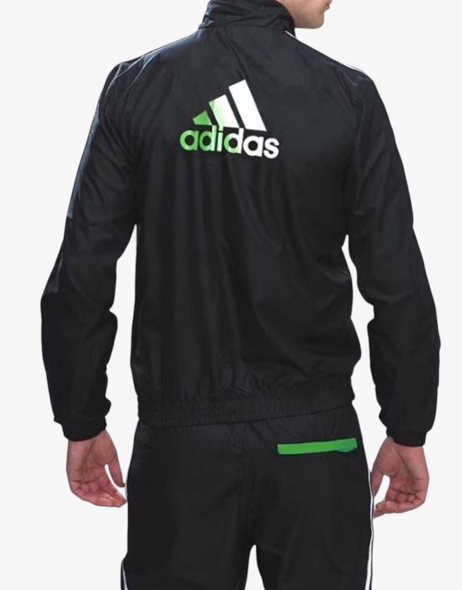 adidas Back To School Woven Track Suit Black