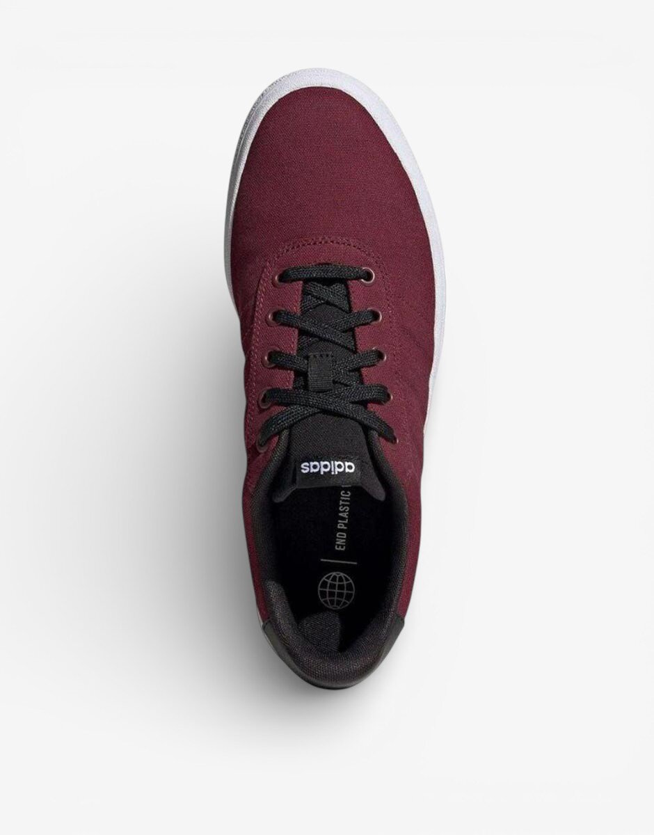 adidas Casual Vulcraid3R Skateboarding Shoes Burgundy
