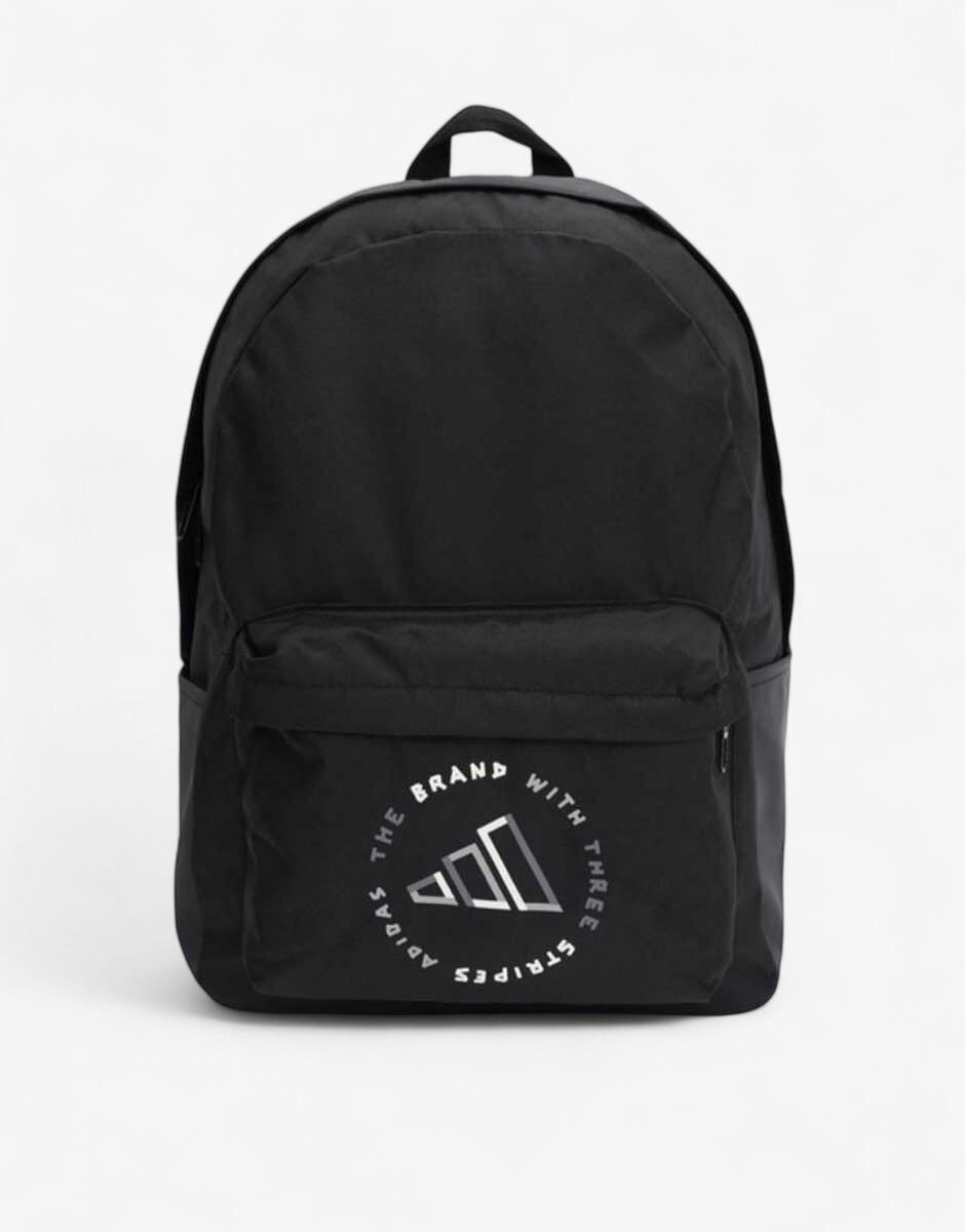 adidas Classic Print Backpack Black