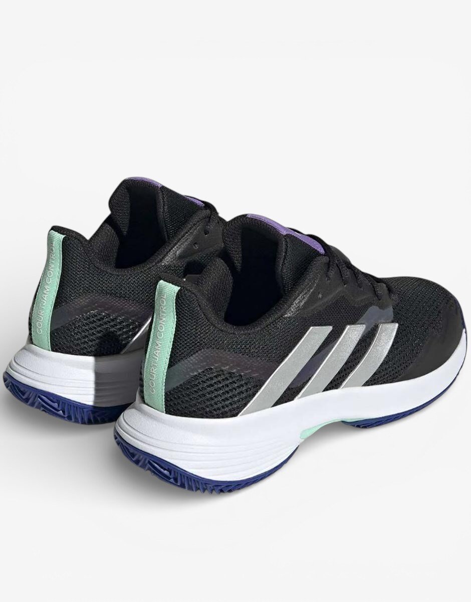 adidas CourtJam Control Clay Shoes Black
