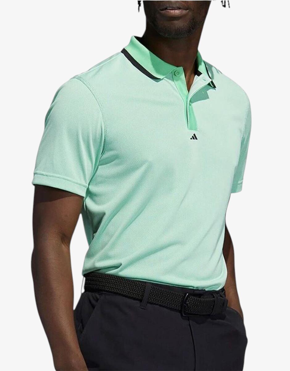 adidas Equipment Primegreen Polo Golf Tee Green