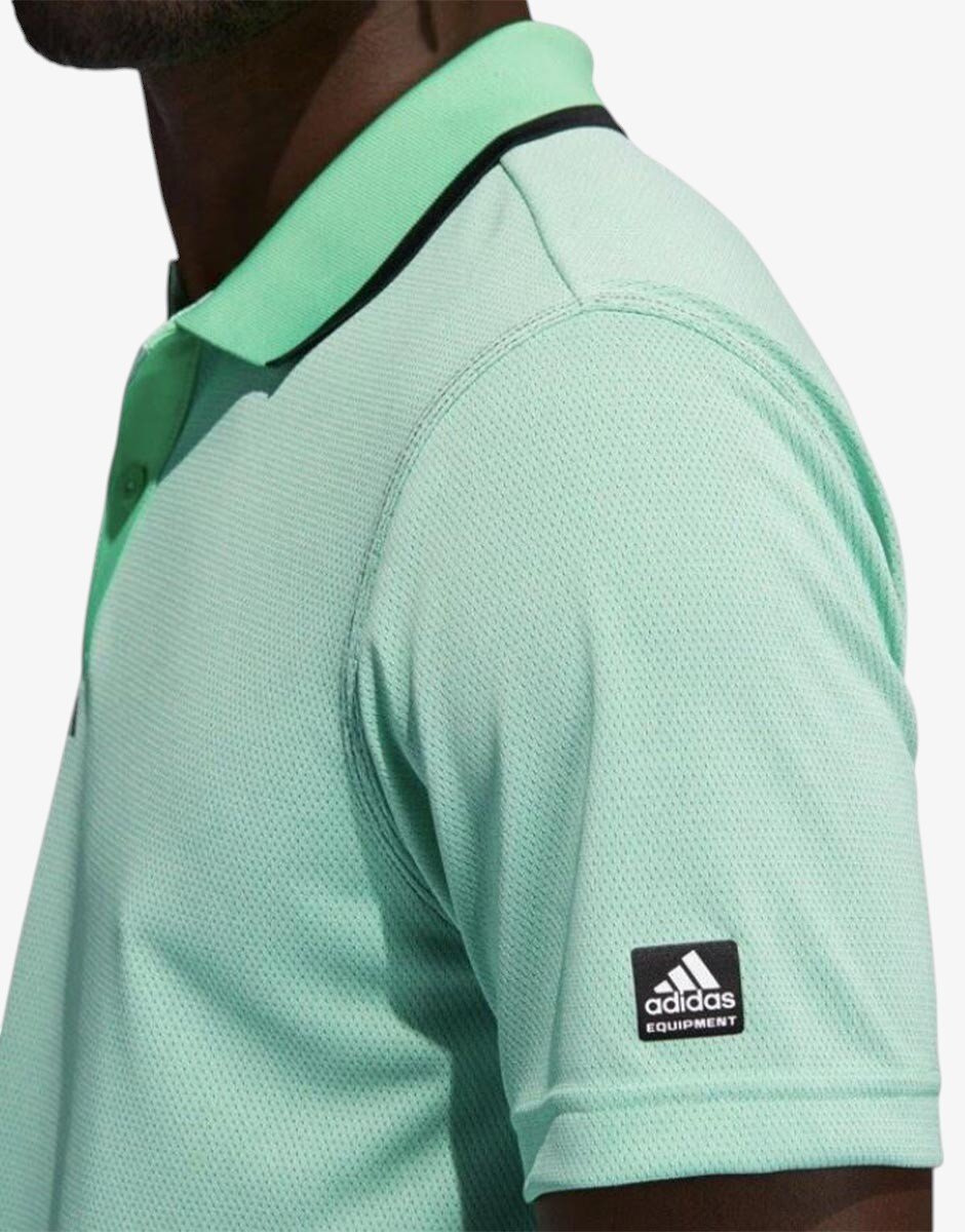 adidas Equipment Primegreen Polo Golf Tee Green