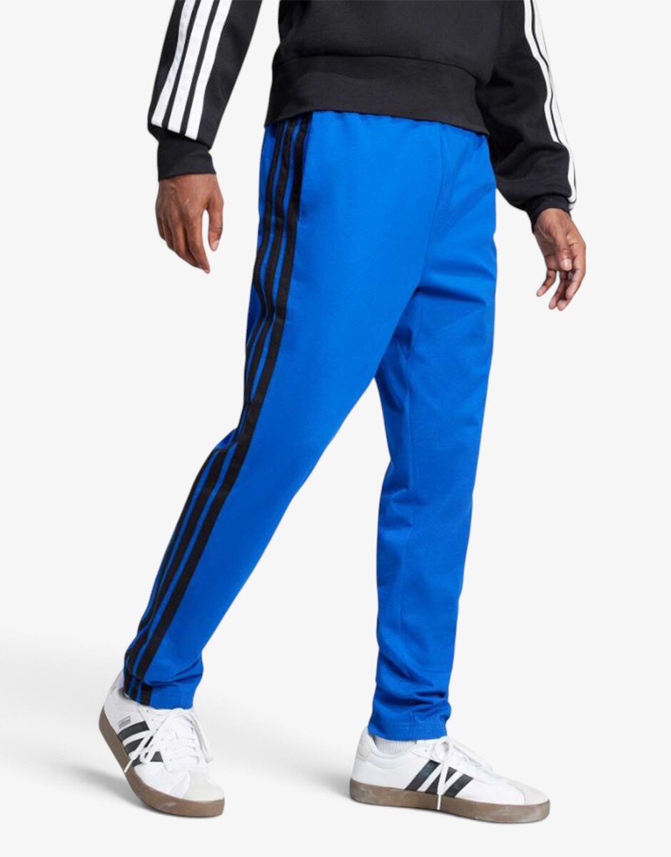 adidas Essentials 3-Stripes Single Jersey Pant Blue