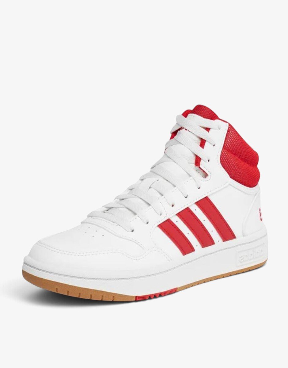 adidas Hoops 3.0 Mid Classic Vintage White/Red