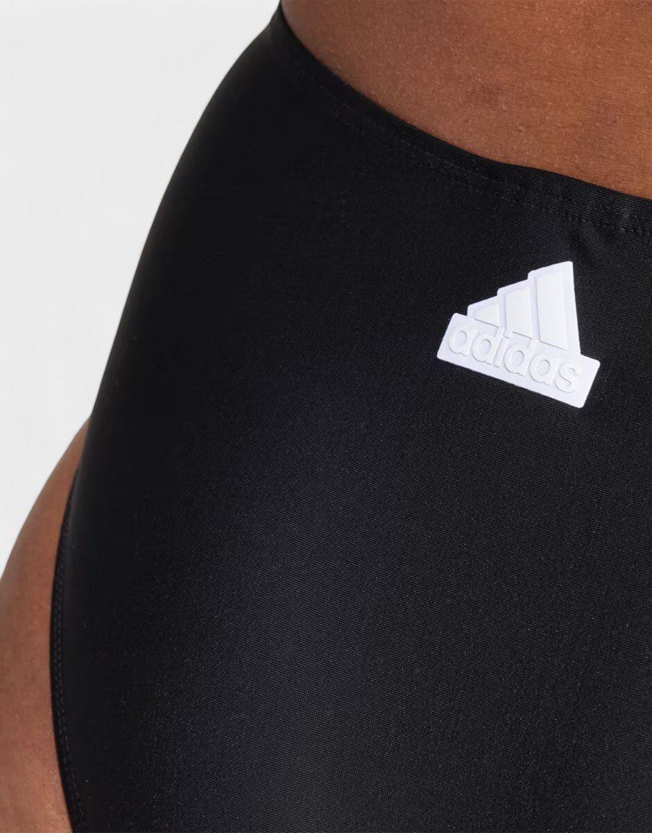 adidas Iconisea High-Waist Bikini Bottoms Black