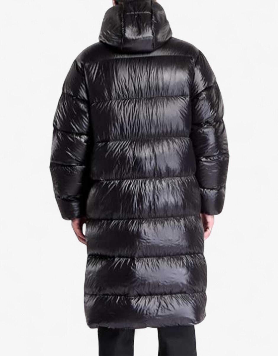 adidas Long Regen Puffer Down Jacket Black