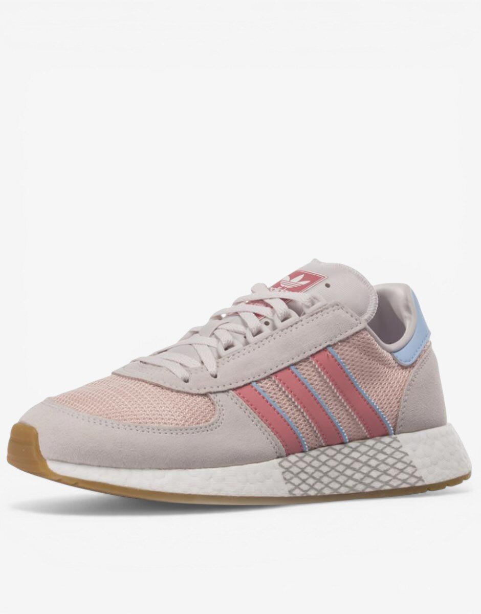 adidas Marathon Tech Shoes Grey/Pink