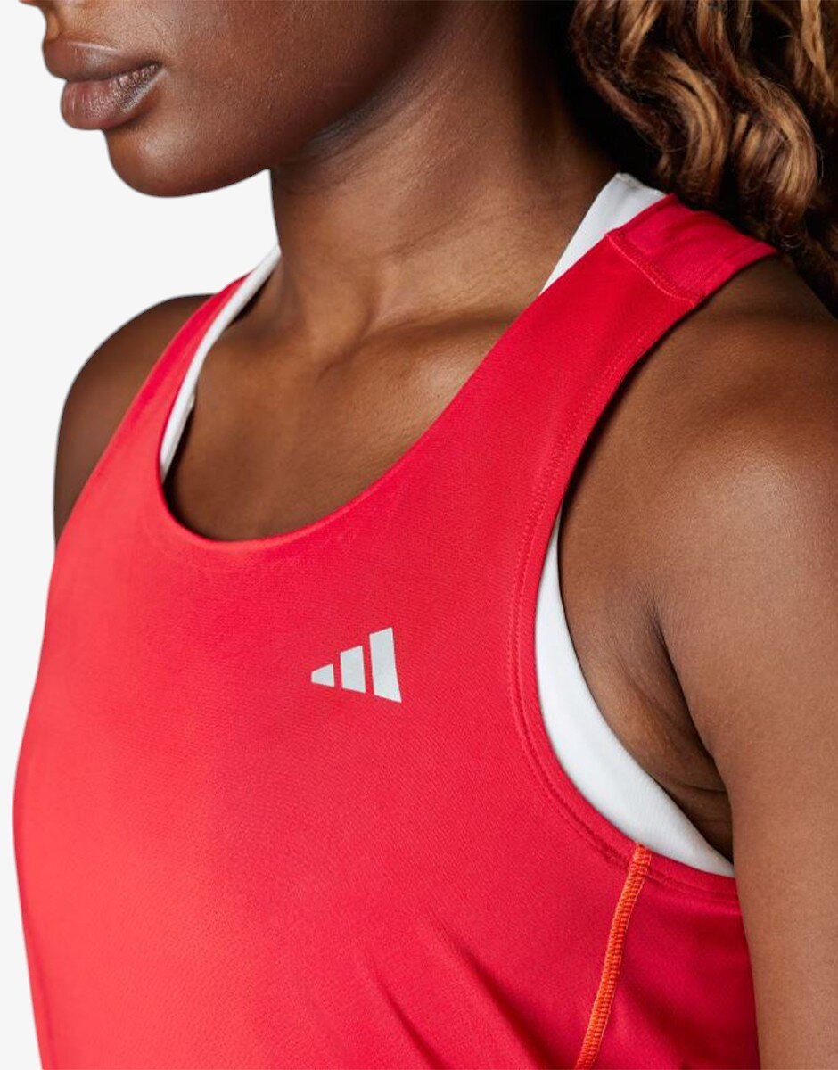 adidas New York City Running Singlet Red