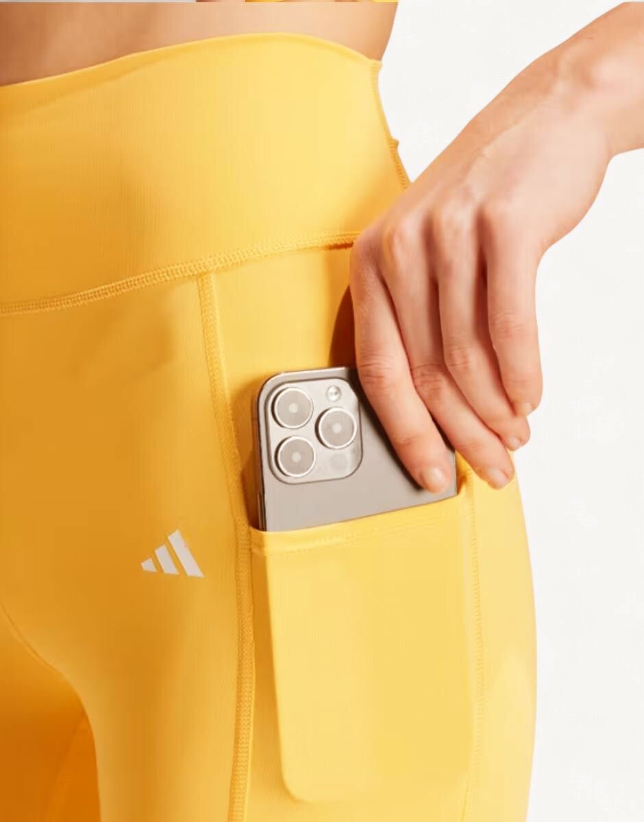 adidas Optime Full-Length Leggings Yellow