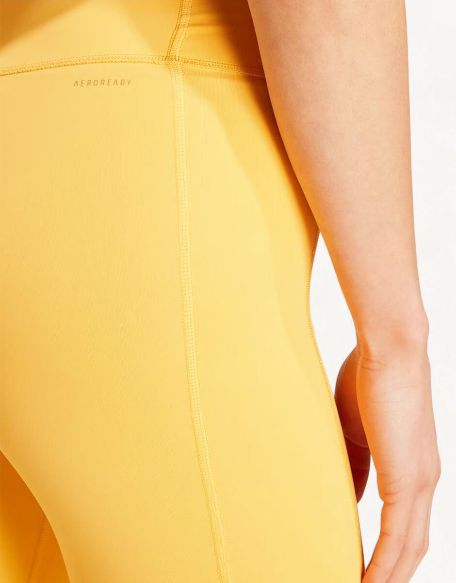 adidas Optime Full-Length Leggings Yellow