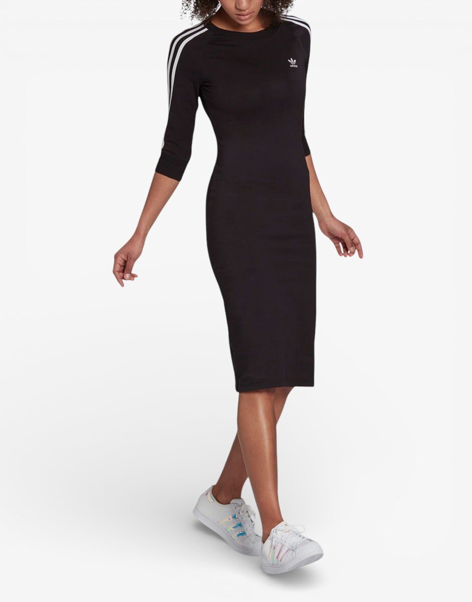 adidas Originals 3-Stripes Dress Black