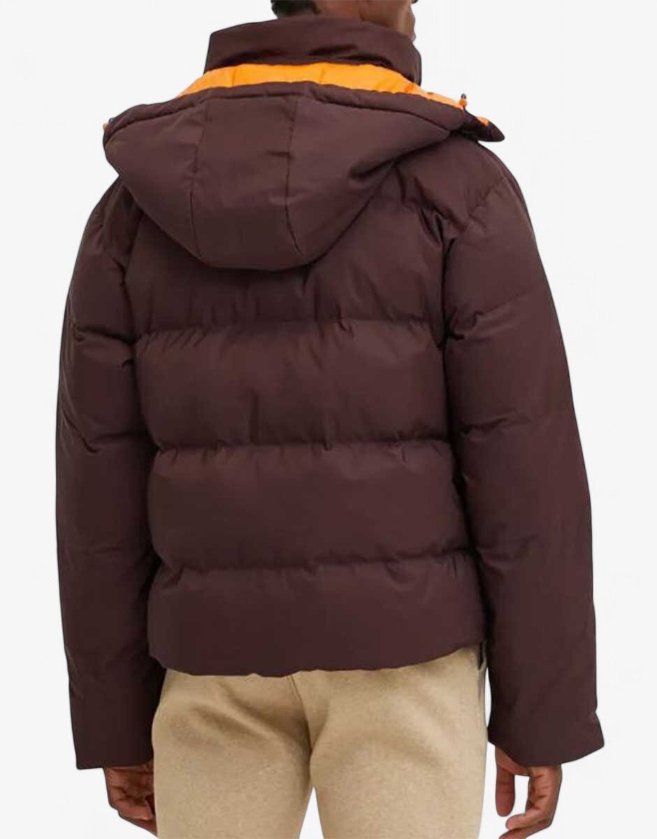 adidas Originals 70s Premium Puffer Jacket Brown