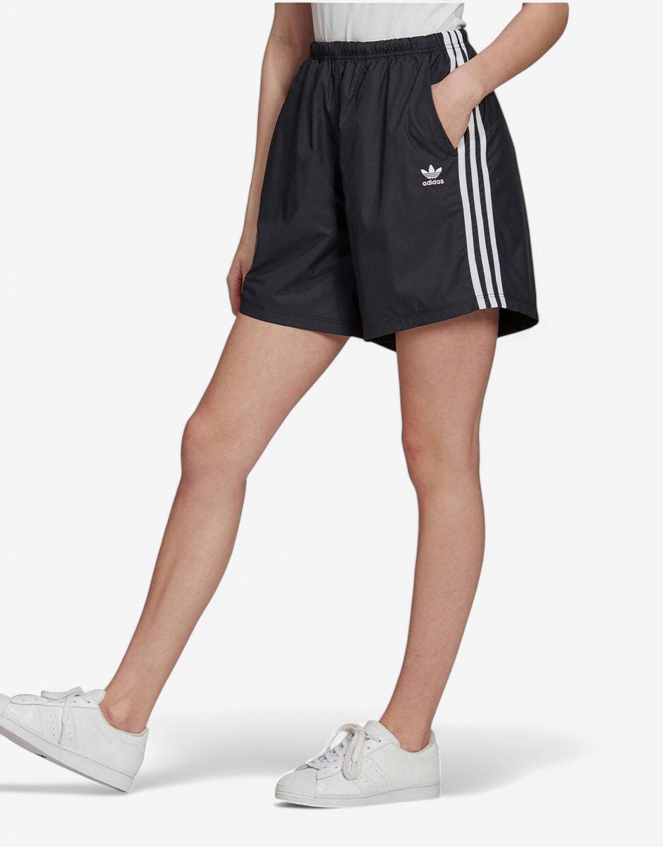 adidas Originals Adicolor Classics Ripstop Long Shorts Black