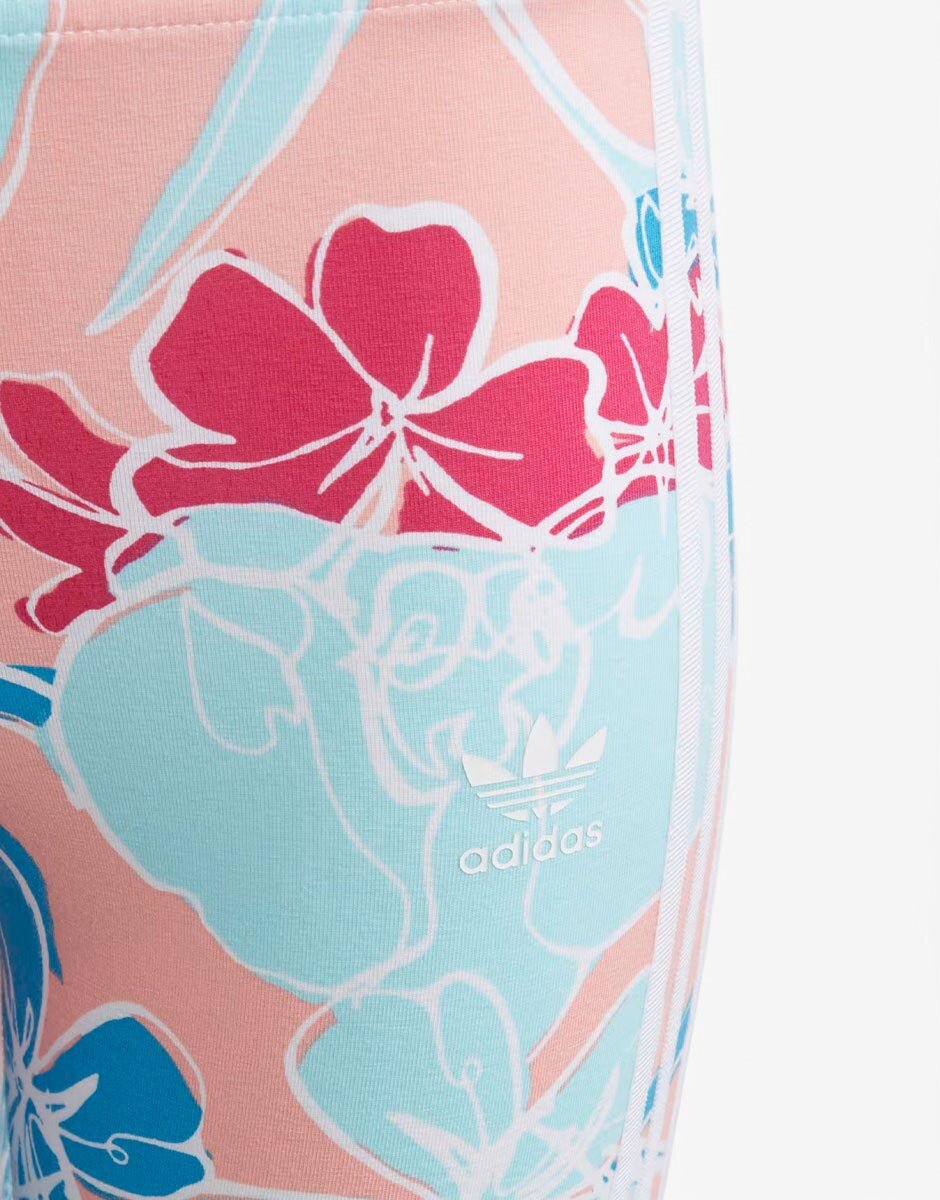 adidas Originals Floral All Over Print Leggings Mulicolor